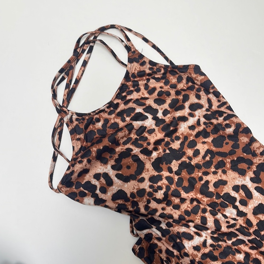 Cheetah Print Dress